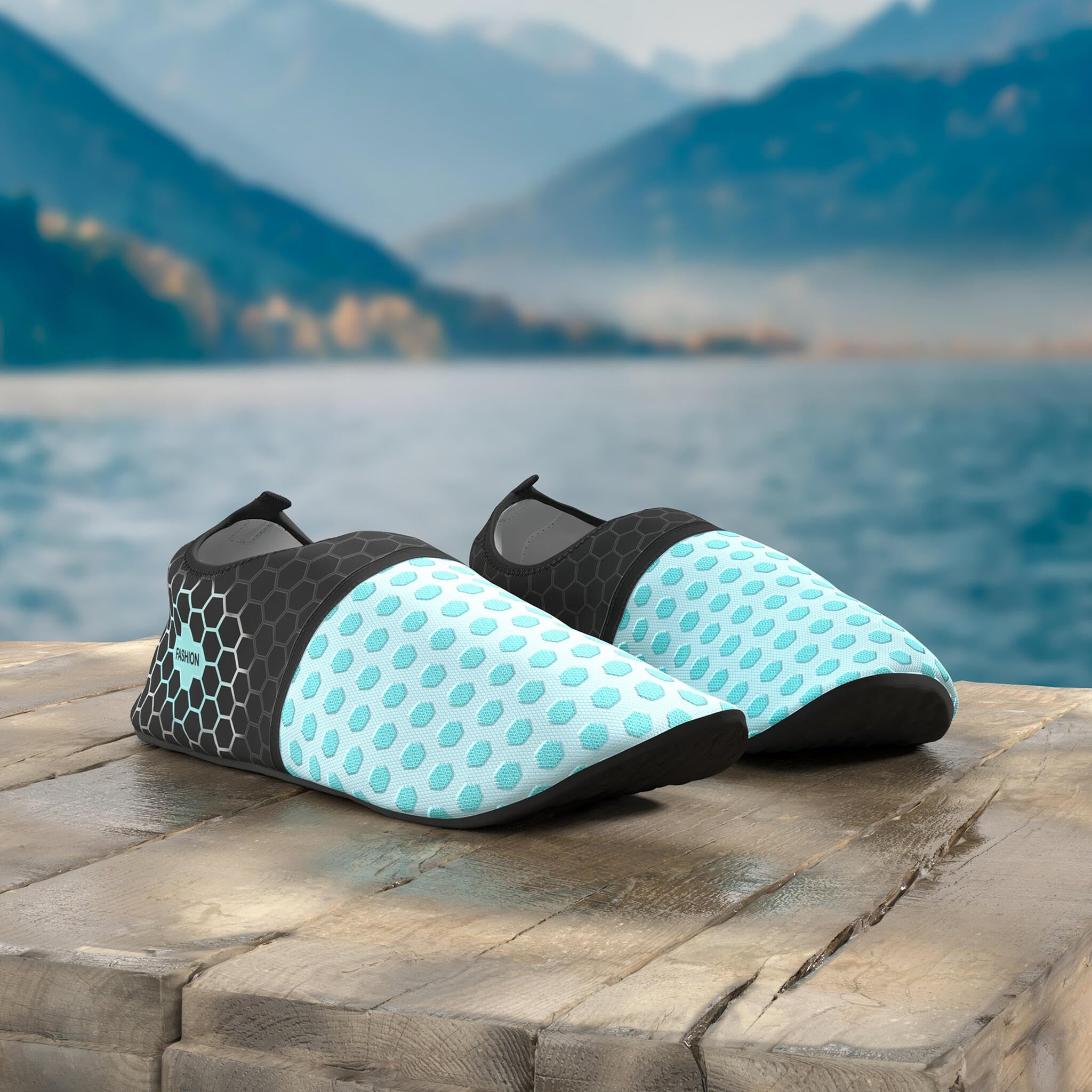 L-RUN Unisex Water Shoes Barefoot Skin Summer Swim Shoes for Run Dive Surf Beach Yoga - Image 3