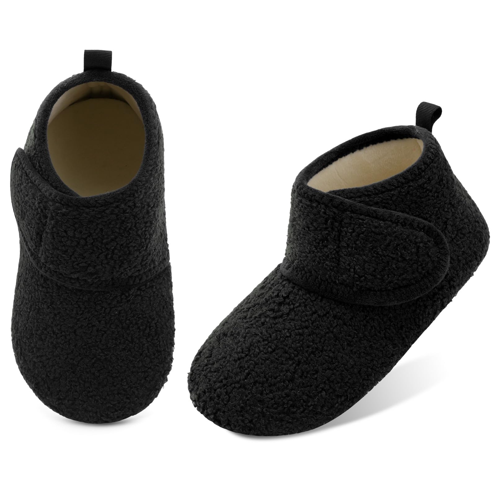 L-RUN Womens Mens House Slippers Non-Slip Warm Booties Slippers for Indoor and Outdoor Lighweight House Shoes Washable - Image 7